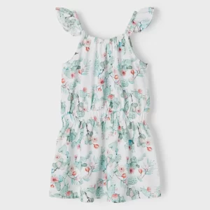 NAME IT Kleid – Knielang Weiss 10