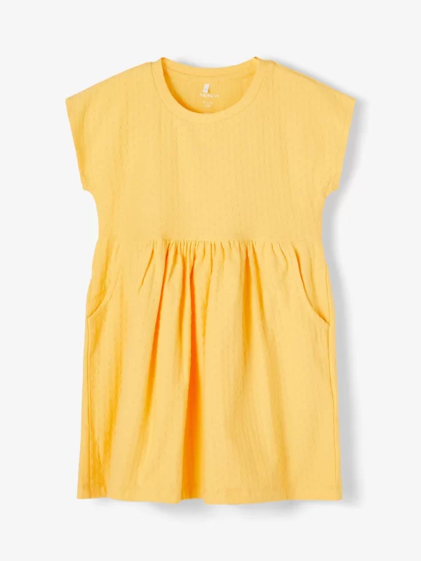 NAME IT Kleid – Kurzarm Sunset Gold 3
