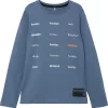 NAME IT Langarmshirt NKMLETUR , Organic Cotton 13