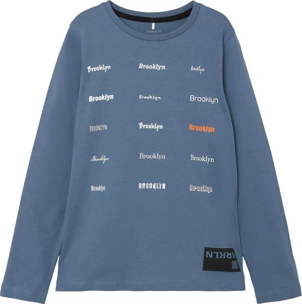 NAME IT Langarmshirt NKMLETUR , Organic Cotton 1