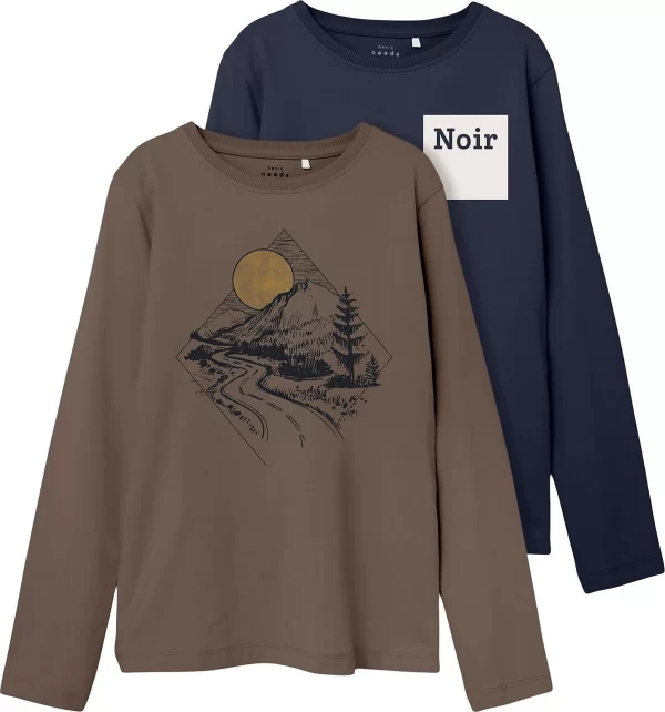 NAME IT Langarmshirt NKMVUX 1