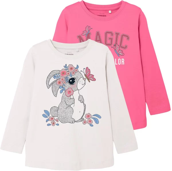 NAME IT Langarmshirt NMFVEEN Doppelpack 1