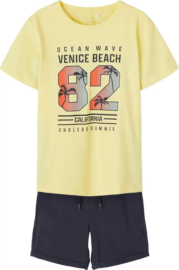 NAME IT Set Shorts + T-Shirt NKMJERL 1