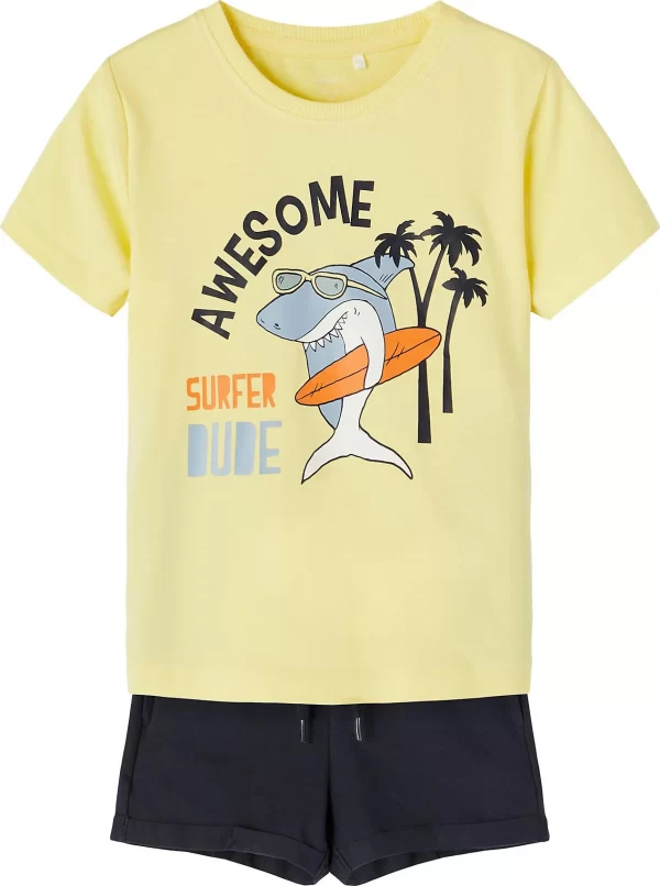 NAME IT Set T-Shirt + Shorts NMMJERL 1