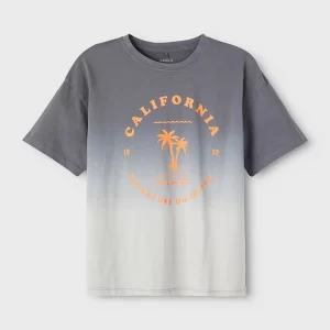 NAME IT Shirt In Grau/ Weiß/ Orange 8