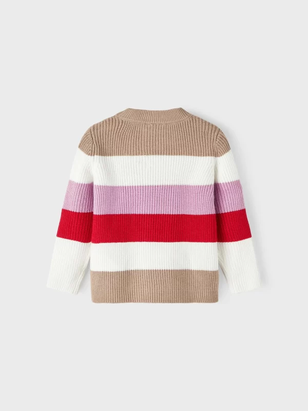 NAME IT Strickpullover – Langarm – Rundhals Crimson 3