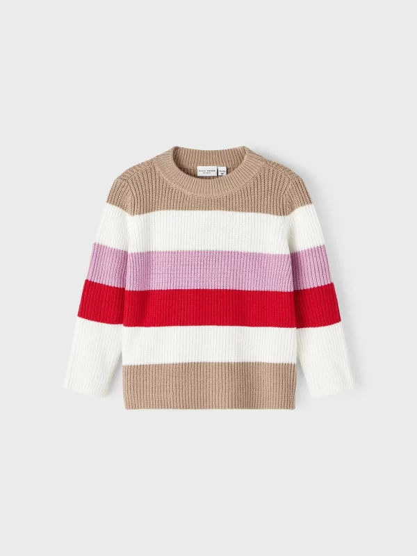 NAME IT Strickpullover – Langarm – Rundhals Crimson 5