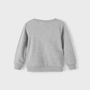NAME IT Sweatshirt. Langarm. Rundhals Grau 8
