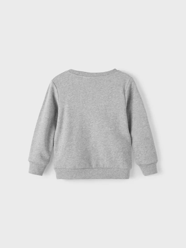 NAME IT Sweatshirt. Langarm. Rundhals Grau 3