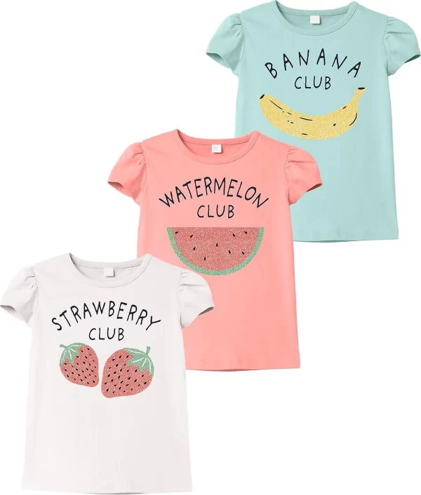 NAME IT T-Shirt NMFVIBEKE 3er Pack 1