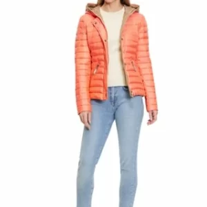 AMBER & JUNE Steppjacke Mit Kapuze Chili 19