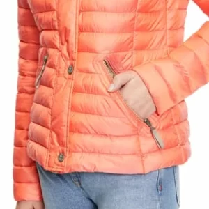 AMBER & JUNE Steppjacke Mit Kapuze Chili 23