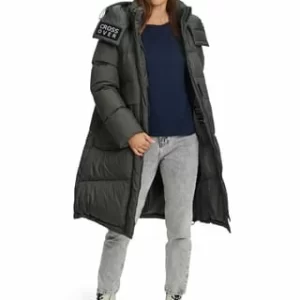 BETTY BARCLAY Daunen-Steppjacke Mit Kapuze Dunkelgrün 23