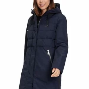 AMBER & JUNE Winterjacke Kunstdaune Dunkelblau 15