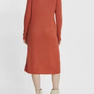 MANGUUN Strickkleid, Rollkragen, Raglan-Ärmel, Für Damen GINGER SPICE 18-15 11