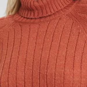 MANGUUN Strickkleid, Rollkragen, Raglan-Ärmel, Für Damen GINGER SPICE 18-15 13