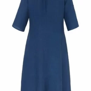 ANNA AURA Sommerkleid Linen Meerblau 9