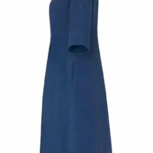 ANNA AURA Sommerkleid Linen Meerblau 11