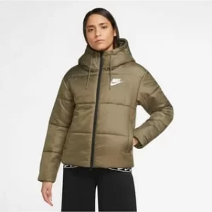 NIKE SPORTSWEAR Steppjacke NSW Reißverschluss,Reißverschluss-Tasche Damen Medium Olive-black-white 14