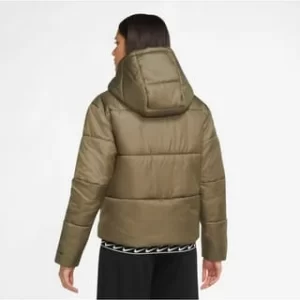 NIKE SPORTSWEAR Steppjacke NSW Reißverschluss,Reißverschluss-Tasche Damen Medium Olive-black-white 16