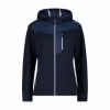 Softshelljacke CMP Jacket Fix Hood Marineblau 10
