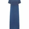 ANNA AURA Sommerkleid Linen Meerblau 16
