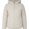 DENIM TOM TAILOR Jacke, Kapuze, Für Damen 30026 CLOUD GREY 32