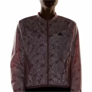 Adidas Windbreaker Run Fast Radically Reflective Reißverschluss,Reißverschluss-Tasche WIND.RDY Damen Wondermau 23