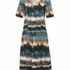 GREEN COTTON® Jerseykleid Cotton Blau/ Natur/ Multicolor 16