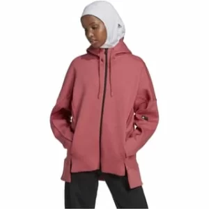 Adidas Kapuzenjacke Kordelzug,Reißverschluss,Taschen Damen Wonder Red 11