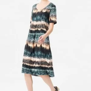 GREEN COTTON® Jerseykleid Cotton Blau/ Natur/ Multicolor 11
