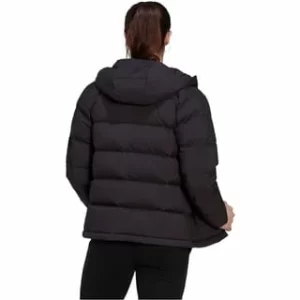 Adidas Daunenjacke Helionic Knopfleiste,Reißverschluss,Reißverschluss-Tasche Damen Black 16