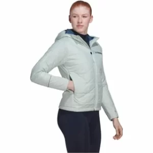 Adidas Steppjacke MT Reißverschluss,Reißverschluss-Tasche,Taschen Damen Linen Green 18