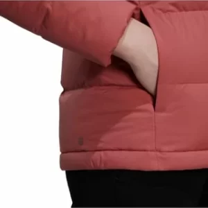 Adidas Daunenjacke Helionic Knopfleiste,Reißverschluss,Reißverschluss-Tasche Damen Wonder Red 30
