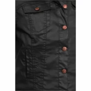 RECOVER Pants Lederimitatjacke Damen Jacke In Lederoptik SCHWARZ 11