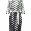 UTA RAASH Cocktailkleid Dress Schwarz/ Weiß 22