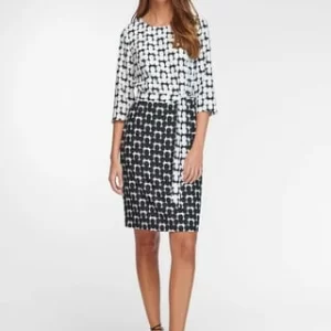 UTA RAASH Cocktailkleid Dress Schwarz/ Weiß 10