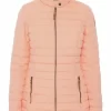 Killtec® Steppjacke, Stehkragen, Taillierte Passform, Für Damen 00654 NEON-ORANGE 19