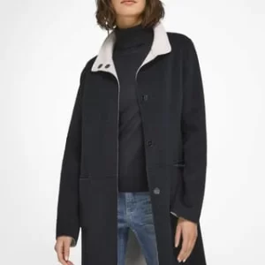 BASLER® Wendejacke New Wool Nachtblau/ Ecru 18