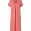 GREEN COTTON® Jerseykleid Cotton Koralle 17