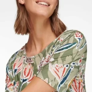 GREEN COTTON® Jerseykleid Cotton Grün/ Multicolor 15