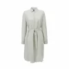 LEXINGTON® Hemdblusenkleid Isa Linen Green/ White Stripe 22
