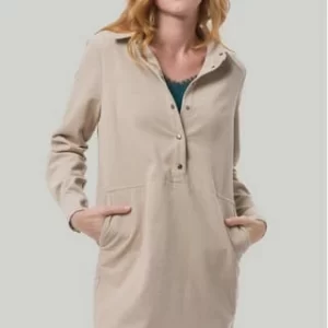Zero Blusenkleid, Druckknopfleiste, Hemdkragen, Für Damen 7400 LIGHT SAND 16