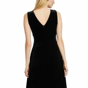 Vera Mont Cocktailkleid Ohne Arm Schwarz 15
