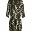 Cartoon 15917112_Kleid Ku, 5813 KHAKI/CREAM, 34 5813 KHAKI/ CREAM 28