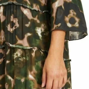 Cartoon 15967242_Kleid Ku, 7854 TAUPE/GREEN, 34 7854 TAUPE/ GREEN 23