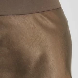 MANGUUN Collection Rock, Falten-Optik,, 7/8-lang, Für Damen MAJOR BROWN 19-081 9
