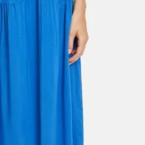 Cartoon Sommerkleid Unifarben Victoria Blue 21