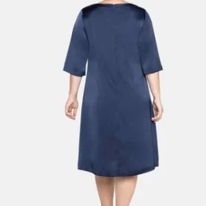 Sheego Cocktailkleid Dunkelblau 10