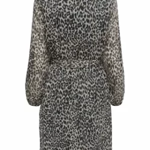 ONLY® Kleid, Allover-Print, Bindegürtel, Für Damen PUMICE 19